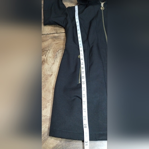 Michael Kors Black Jacket Sz (S) Shell Hooded - Picture 3 of 9
